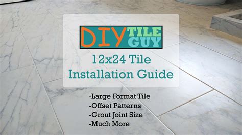 12x24 tile layout|Large Format Tile Patterns 